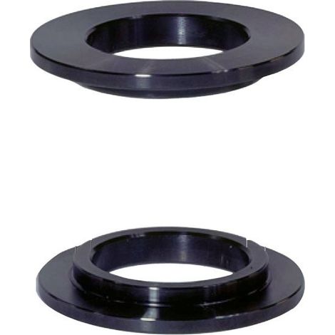 Leman – Jeu de 2 bagues de réduction D.50 à 30mm – Pour toupie – Précision et robustesse pour le travail du bois