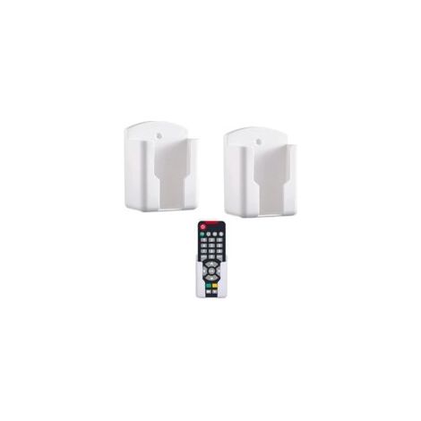 2 supports de télécommande murale avec télécommande, organisateur de télécommande, organisateur de stylos, support mural, climatiseur (1/5)