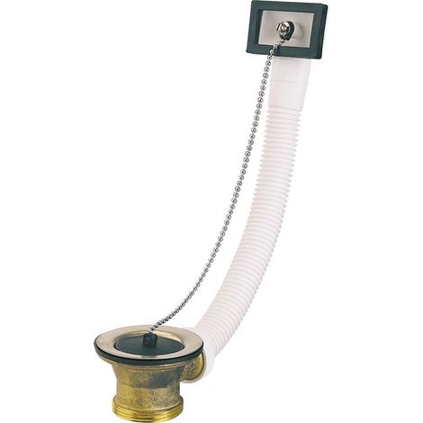Scarico lavandino in ottone T pieno D50