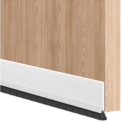 Guarnizione autoadesiva per porte - 100 x 5,5 cm - Per porte interne - Isolamento acustico e protezione dalla polvere - Facile installazione - Disponibile in molti colori - Maggiore comfort e risparmi (1/5)