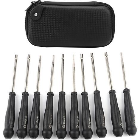 Lot d'outils de réglage manuel pour carburateur, 10 pièces en acier inoxydable et plastique technique (1/5)