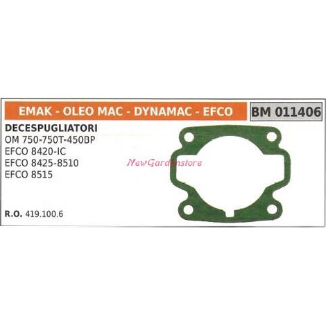 Guarnizione cilindro EMAK decespugliatore OM 750 750T 011406
