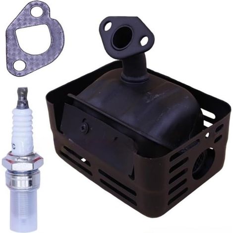 Silencieux Échappement pour Honda pour gx160 pour gx200 pour Pompe à Eau Réduction bruit pour efficace, compatibilité pour gx160/ pour gx200, installation directe, matériau métal robuste (1/5)
