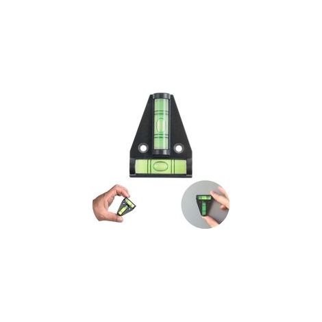 T-förmige Wasserwaage, magnetisch, kleine praktische Wasserwaage für Wohnmobil, mit Magnet, Wasserwaage für Van, Wohnwagen-Nivellierrampe, Auto-Camping-Zubehör, Spirti-Wasserwaage (1/5)