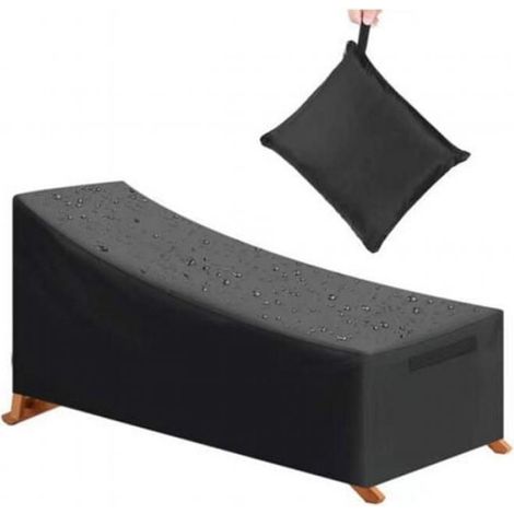 Housse de Protection, Imperméable, Coupe-Vent, Anti-UV, Tissu Oxford 210D Housse de Protection Bain de Soleil(210x75x40/80cm) (1/4)