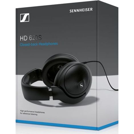 Sennheiser HD 620S Over-Ear Headphones with Detachable Cables, Black EU Graphite