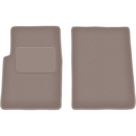 Tapis avant beiges pour Hyundai Galloper tout-terrain (1991-2003) (1/5)