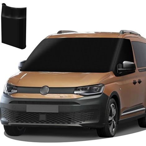 Bâche pare-brise pour VW Caddy 2004, 600D imperméable anti-UV, anti-gel (1/5)