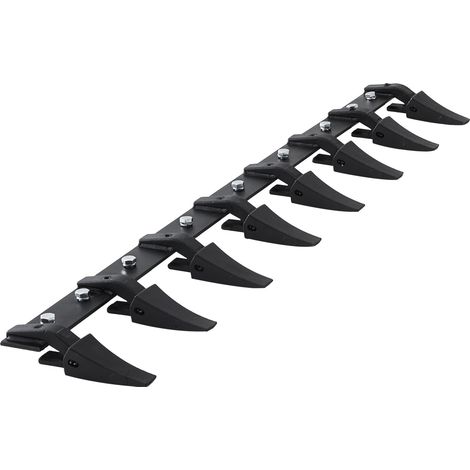 Mophorn 66-Zoll-Löffelzahnstange, robuste 8-Zähne-Stange für Lader, Traktor, Kompaktlader, 4560 lbs Tragfähigkeit, anschraubbares Design für effizienten Aushub und Schaufelschutz