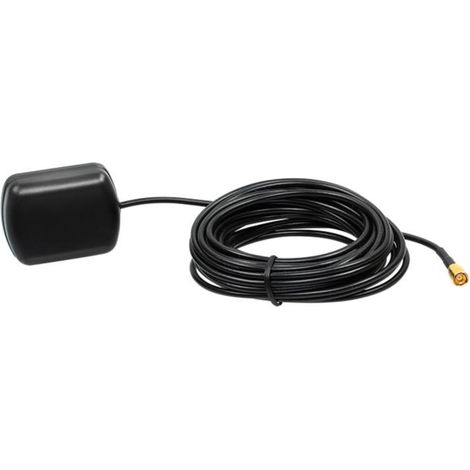 Antenne GPS magnetique interieure - SMB F cable 5m MSD NAVI RNS-D Alimentation fantome GPS 3.5V