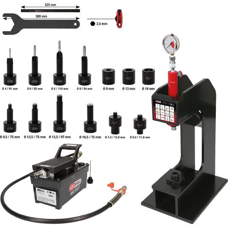KS  TOOLS  Lufthydraulisches  Nietgerät  19tlg.  -  460.0605 (1/3)