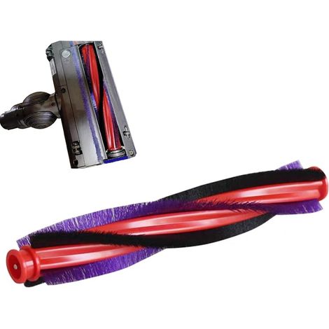 Brosse V6 pour Dyson V6 Slim, pour Aspirateur Brosse Dyson DC59/DC62/SV03, 18,5 cm, Brosse en Rouleau Accessoire Rechange pour Dyson dc62, Part no. 963830-01 (1/5)