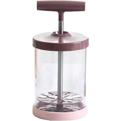 Plastique crème manuel Whipper machine bricolage Whipped distributeur pour gâteau décoration Dressings Frothy boisson (1/5)