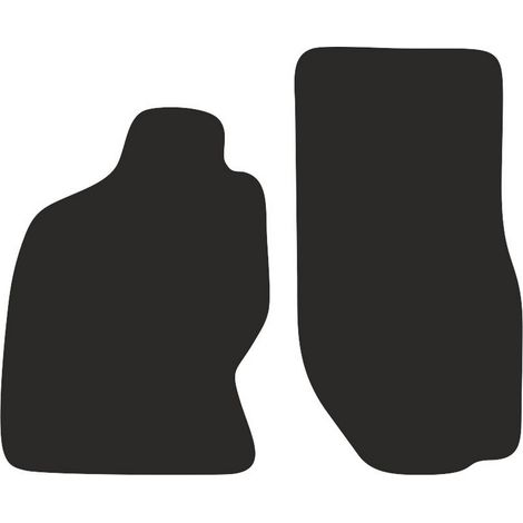 Tappetini anteriori BASIC in velluto per: Nissan Terrano II 0 (1993-2005) (1/2)