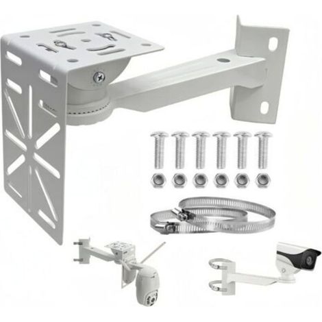 Support de d'angle Caméra Extérieure Polyvalent, Support de Caméra d'angle pour Surveillance Extérieure, pour Une Surveillance Efficace (1/5)