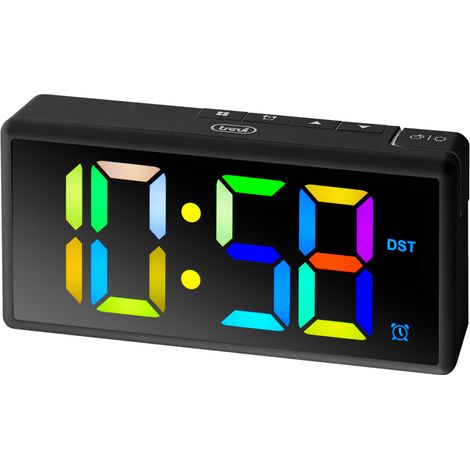Trevi 0088600 Digitaler Wecker Schwarz