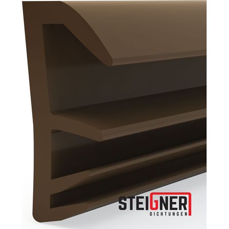 Steigner – Joint d'étanchéité de fenêtre en TPE 5m – Largeur de rainure 5 mm – Résistant aux UV et à l'ozone – Pour portes et fenêtres