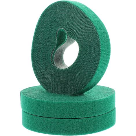 3 Stück Wiederverwendbare Grüne Nylon Pflanzenbinder