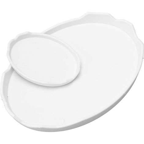 Lot de 2 gamelles en forme de coquille d'œuf pour reptiles (léopard, gecko, tortue, dragon barbu), idéales pour nourrir et abreuver les animaux. Convient aux animaux suivants : léopard, gecko, tortue, (1/5)