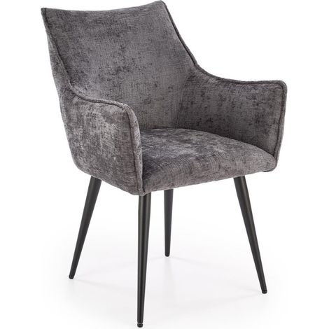 Silla Houston 1758, Gris, 85x60x59cm, Tapiz, Metálico (1/5)