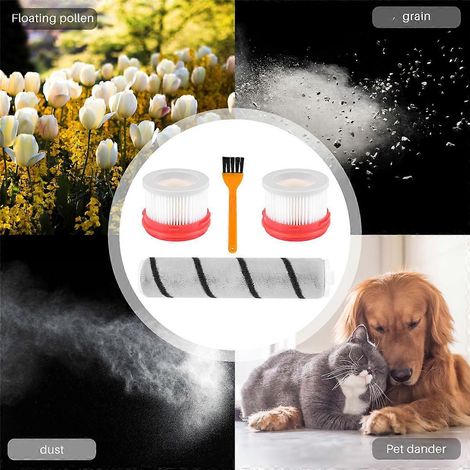 Kit de brosse rotative pour filtre pour aspirateur Xiaomi Dreame V9/V9P/V10 (1/5)
