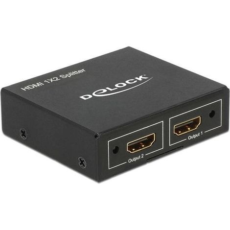 delock 87701 divisor HDMI negro 2 puertos (1/3)