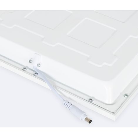 Panel LED 120x30 cm 40W 4000lm Microprismático (UGR17) con Caja de Conexiones Rápidas 4000K  Certadrive Individual Blanco Neutro