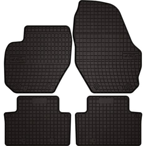 Gummifußmatten für Volvo XC90 I SUV (2002–2014) – schwarz, passgenau