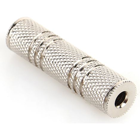 Adaptateur de Coupleur Audio Femelle à Femelle 3.5mm pour Extension de Connexion Stéréo (1/5)