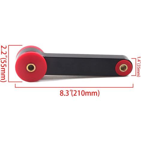 Un jeu de supports de montage pour limiteur de pas variable de support moteur, compatible avec les modèles Subaru Impreza, WRX, STi et Forester de 1993 à 2017. (1/4)
