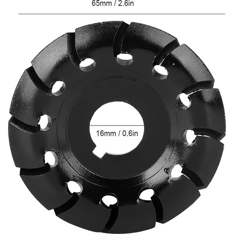 Couteau de façonnage noir 6516 mm (trempé) (1/4)