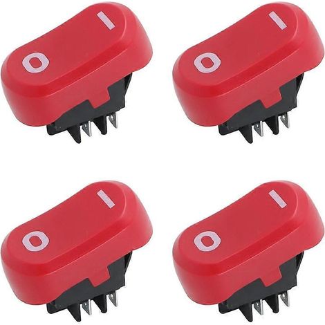Lot de 4 interrupteurs de rechange pour aspirateur : interrupteur d'alimentation du moteur et accessoires pour aspirateur. (1/5)