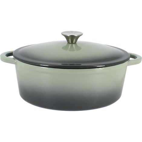 Cocotte en fonte 28cm avec anse, VOLCANO (1/4)