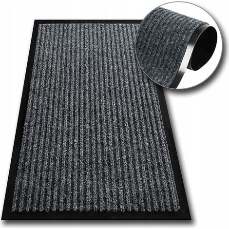 Felpudo de goma para puertas de entrada a oficinas de empresa, para zapatos, 120x180 (1/5)