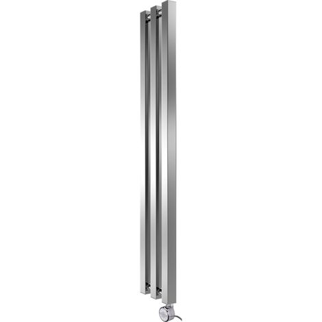 RADOX Radiateur électrique mural - KOLONA SP35 inox poli - 1000 x 175 mm - 3 tubes - 161 W
