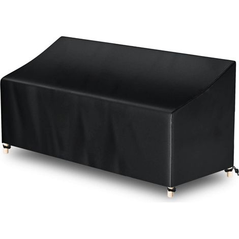 Housse de banc de jardin imperméable 420D Polyester 175x85x65/90cm (1/5)