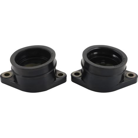 Intake manifold repair kit compatible with Honda CB450N, CM400T, CB450SC and CB400T. Original part number: 16211-413. Two-piece carburetor connection repair kit.--DTEKGAZ (1/5)