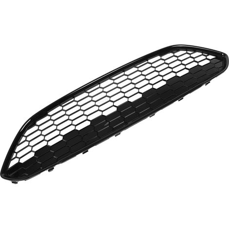 Grille supérieure de pare-chocs avant 1778260, protection noire brillante, remplacement pour Ford Fiesta 2013-2017 (1/5)