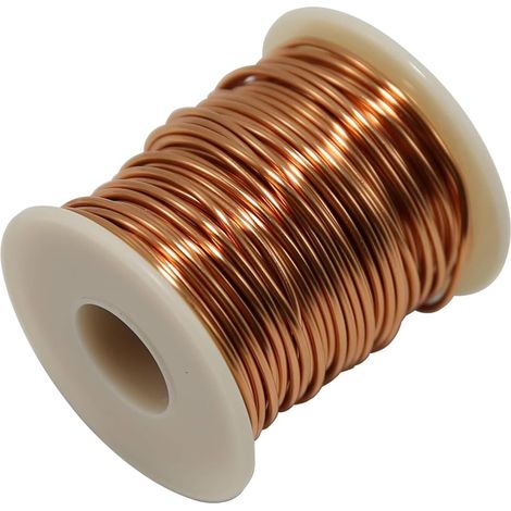 Fil de Cuivre Laqué Isolé - Bobine 1,5 mm - 20 m