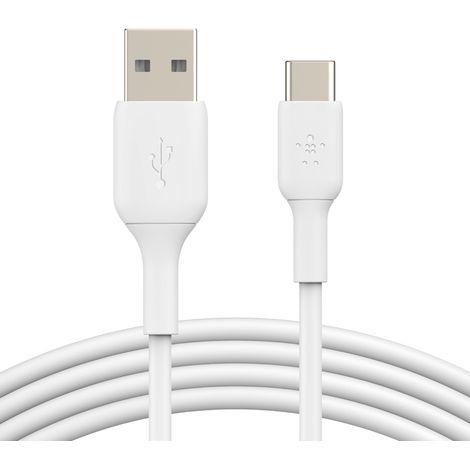 Belkin Câble USB-A vers USB-C Blanc 1m Twin Pack (1/5)