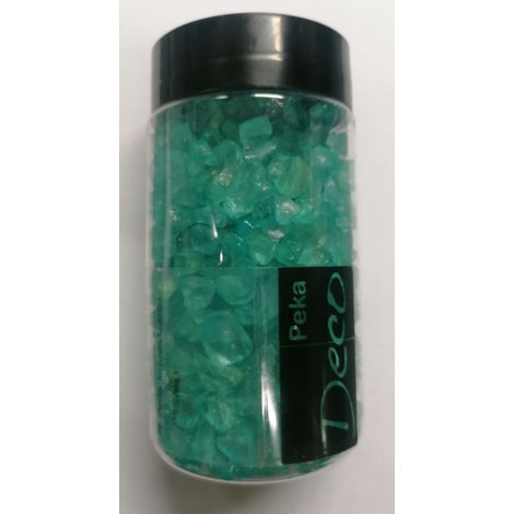 PEKA DECO - SASSI VETRO 350ML ACQUAMARINA