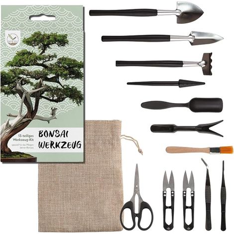 Bonsai Tool Kit Storage Bag Mini Gardening Tools Indoor Plants Bonsai Growing (1/5)