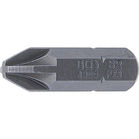 Embout Cruciforme PZ3 8 mm x 30 mm - Précision et Durabilité, Acier, Pro - D-Work