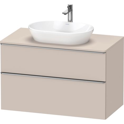 Duravit D-Neo, sous-vasque en console suspendue, 1000x664x550mm,