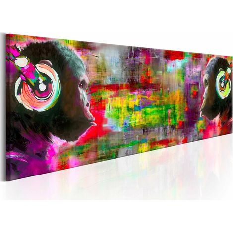 Tableau duo musical - 135 x 45 cm (1/4)