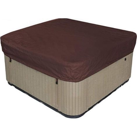 TAISHENGDA- Couverture De Piscine Carré Bâche Solaire pour Piscine, Couverture Solaire De Piscine pour Extérieur Extérieur Spa Baignoire Couverture De Spa Couverture Résistante Aux UV, 220×220×30cm, b (1/5)