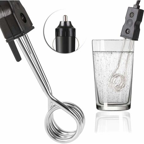 Scaldabagno a immersione da 12 V, presa accendisigari, scaldabagno a immersione per auto, scaldabagno da viaggio, campeggio, picnic (1/5)