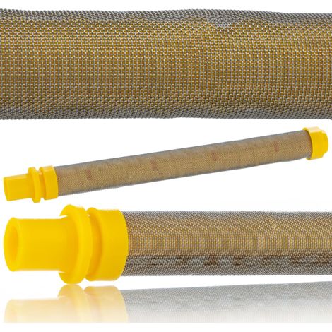 Filtro de dedos de malla 100, amarillo, para unidad de pintura