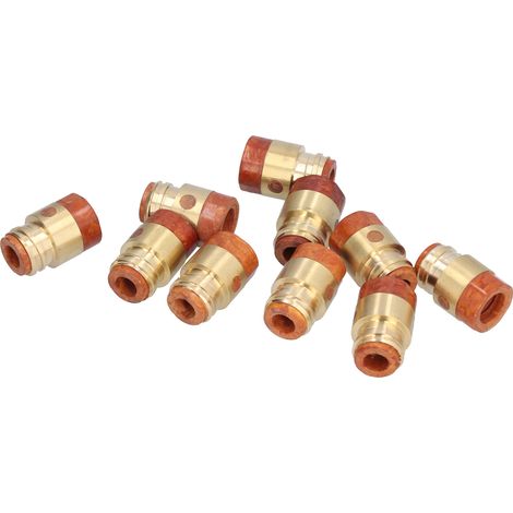10 embouts diffuseurs longue durée, anticorrosion, installation facile, diffuseurs pour torche de soudage (1/5)