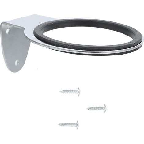 Support pour Sèche cheveux en Acier Inoxydable Anti rouille Surface Lisse pour Salon de Coiffure et Hôtel,Support Mural Pratique pour Sèche cheveux Professionnel (1/5)